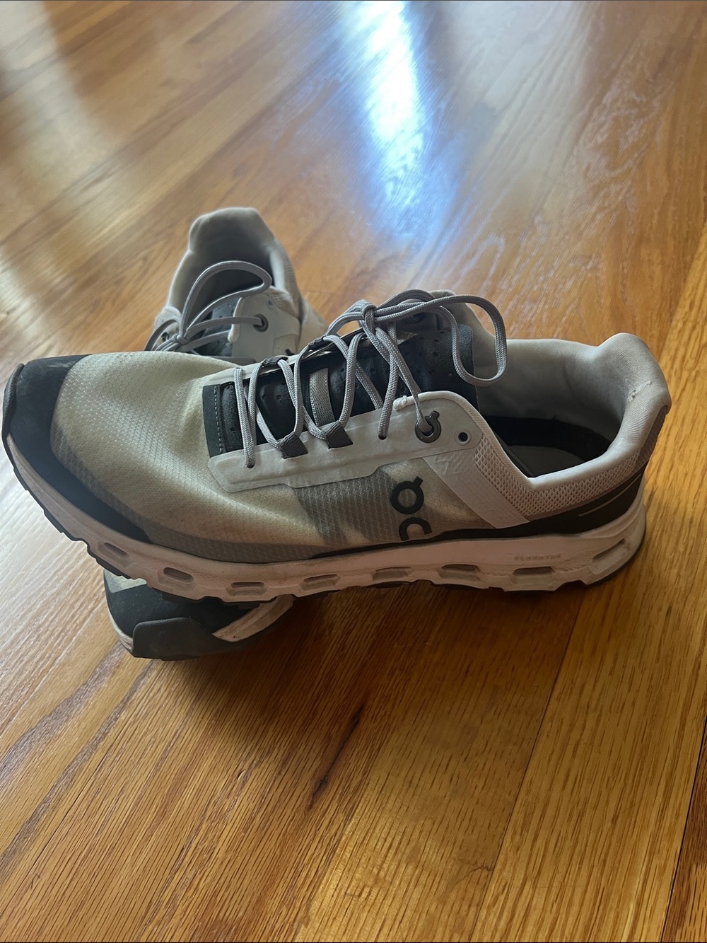 On Running White and Black Women's Athletic Shoes